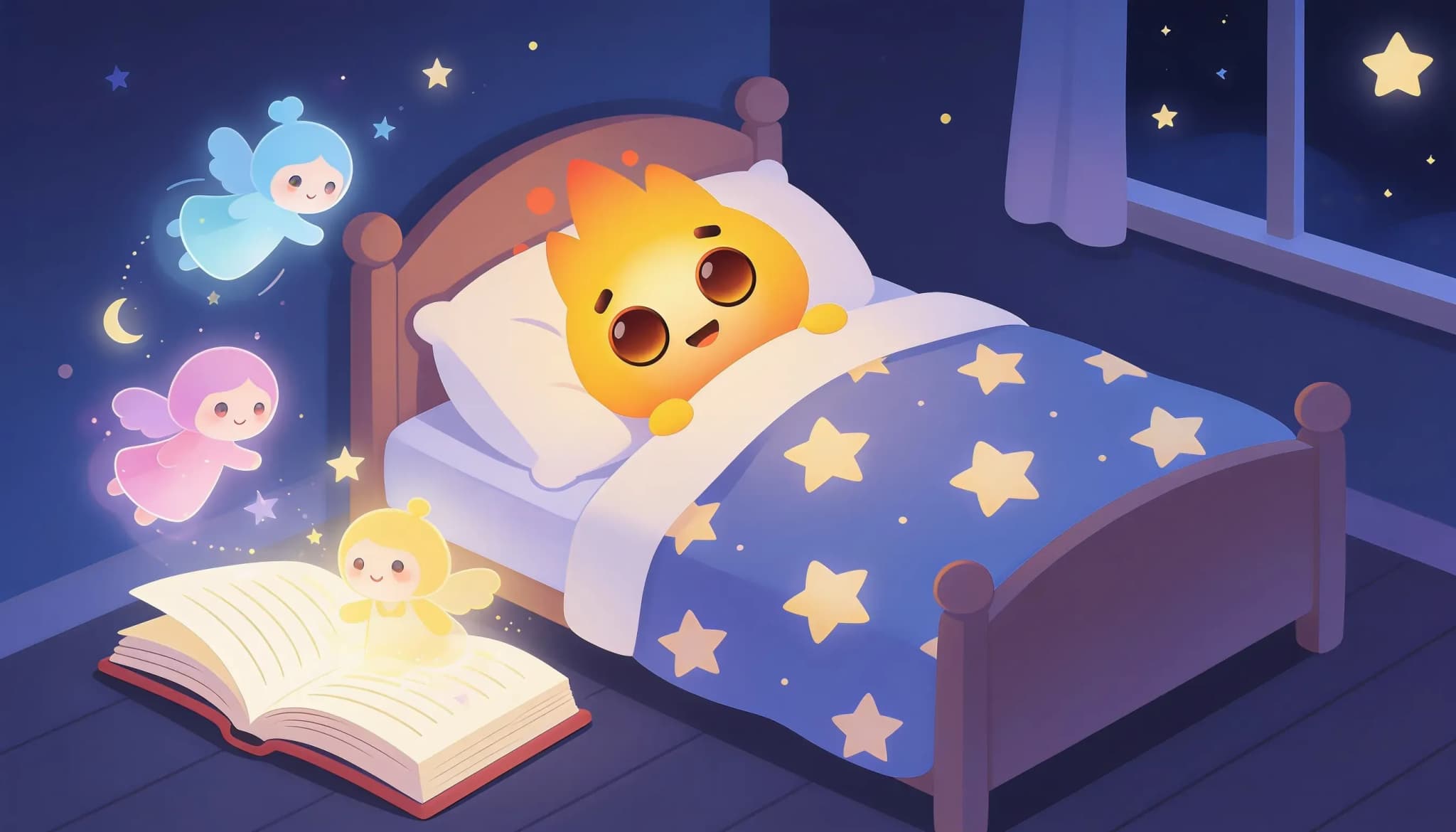 30 Gute-Nacht-Geschichten-Ideen für die Fantasie deines Kindes